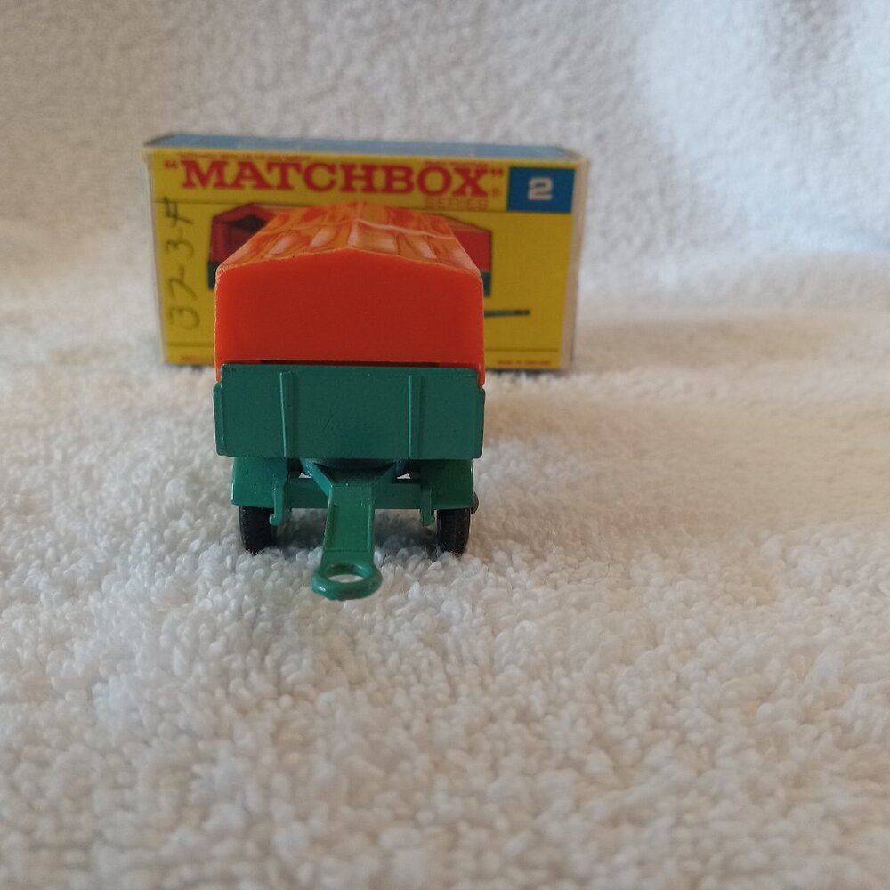 Vintage Lensey Matchbox Mercedes Trailer 2-D plus Box - Picture 6 of 12